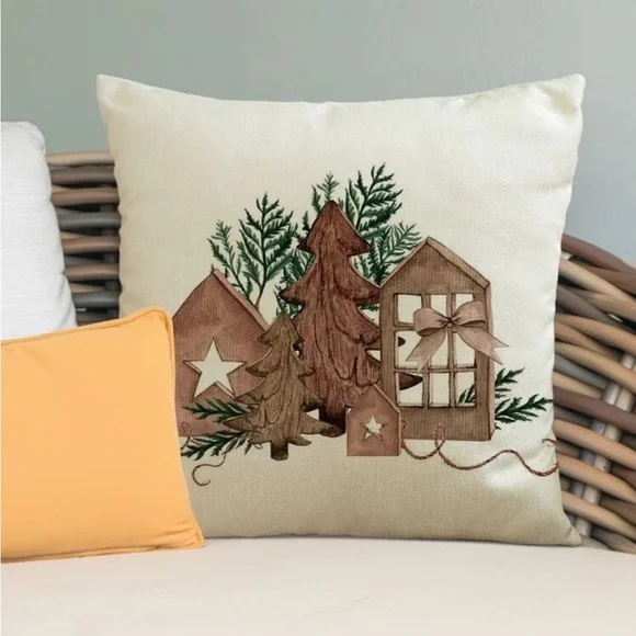 Winter Trees Cushion Cover (Case Only) - Picture 2 of 5
